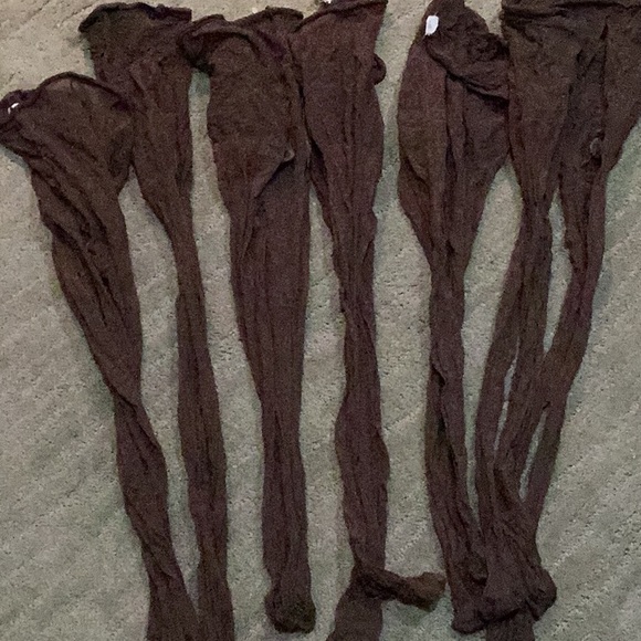 leggs Accessories 7 Pairs Of Leggs Pantyhose Size Q Reinforced Toe Poshmark